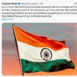We stand steadfast with the brave army Gautam Adani