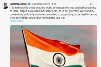 We stand steadfast with the brave army Gautam Adani