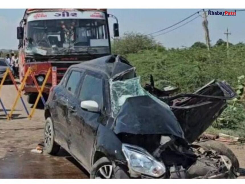 અમરેલી-ભાવનગર-સોમનાથ નેશનલ હાઇવે પર છાતીના પાટિયા બેસી જાય એવો અકસ્માત, 3ના મોત 1 accident 2