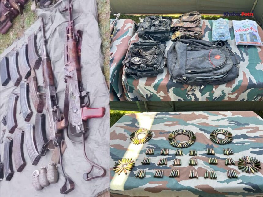 ભારતીય સેનાને મળી મોટી સફળતા, જમ્મુ-કાશ્મીરમાં શોપિયા જિલ્લામાંથી દારૂગોળો અને હથિયારો મળી આવ્યા 1 jammu kashmir