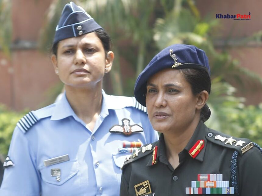 કર્નલ સોફિયા કે વિંગ કમાન્ડર વ્યોમિકા સિંહ, પોસ્ટના હિસાબે કયા અધિકારી છે વધુ સિનિયર? 1 shofia vyomika