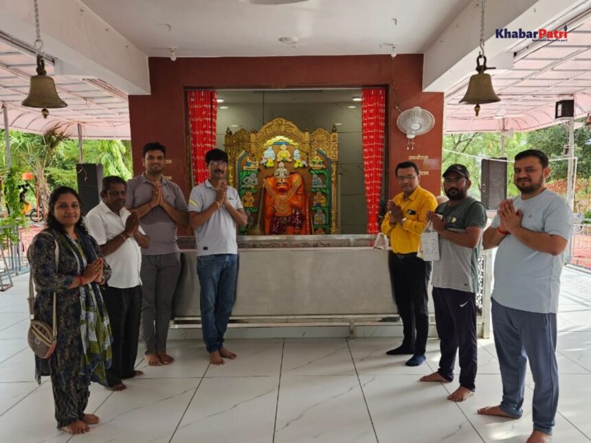 વિશ્વ પર્યાવરણ દિવસ નિમિતે પૌરાણિક ટેબલી હનુમાનજી મંદિરને પ્લાસ્ટિક મુક્ત કરાયું 1 hanuman mandir