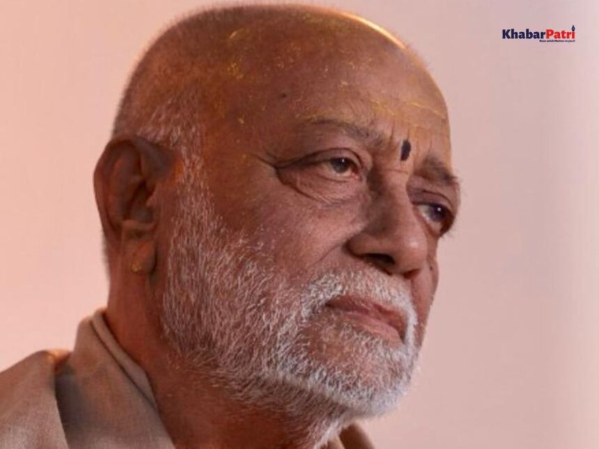 જેસલમેર બસ દુર્ઘટના માર્યા ગયેલાઓને મોરારિબાપુની શ્રધ્ધાંજલિ અને પરિવારજનોને સહાય 1 morari bapu 1