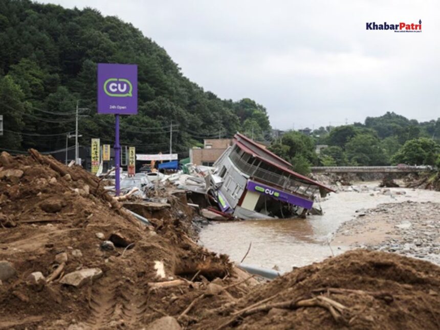 દક્ષિણ કોરિયામાં મેઘ તાંડવથી તબાહી, ૧૮ લોકોના મોત, જ્યાં જુઓ ત્યાં જળબંબાકાર 1 Rain 2