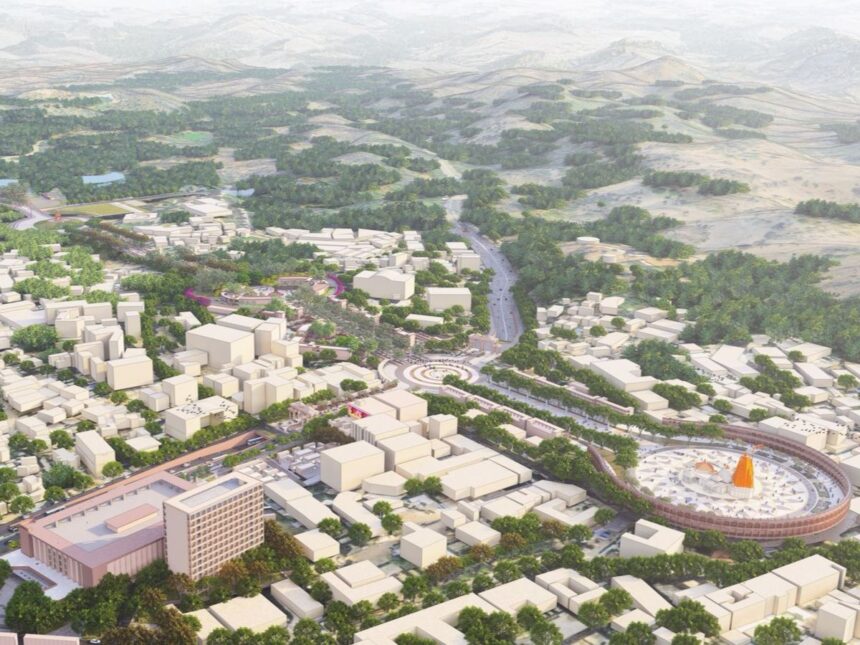 અંબાજી મંદિરથી ગબ્બર સુધી બનશે ભવ્ય કૉરિડોર, 50 વર્ષીય વિઝન સાથે અનેક નવી સુવિધાઓનો થશે વિકાસ 1 ambaji 2