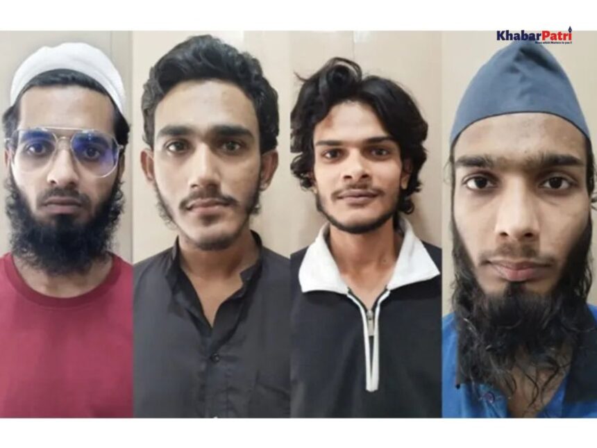 ગુજરાત ATS ને મળી મોટી સફળતા, AQIS મોડ્યુલ સાથે આતંકવાદી પ્રવૃત્તિઓમાં જાેડાયેલ ૪ આરોપીને ઝડપી પડ્યા 1 ats