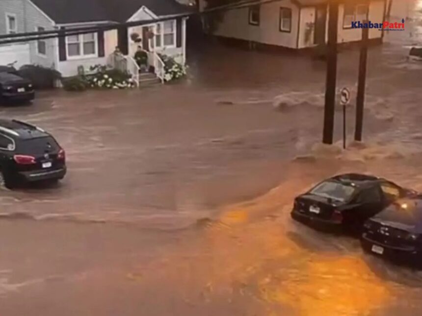 ન્યૂ જર્સીમાં વરસાદનું તાંડવ, ધોધમાર વરસાદના કારણે અચાનક પૂર આવતા ભારે તબાહી, કટોકટી જાહેર 1 flood