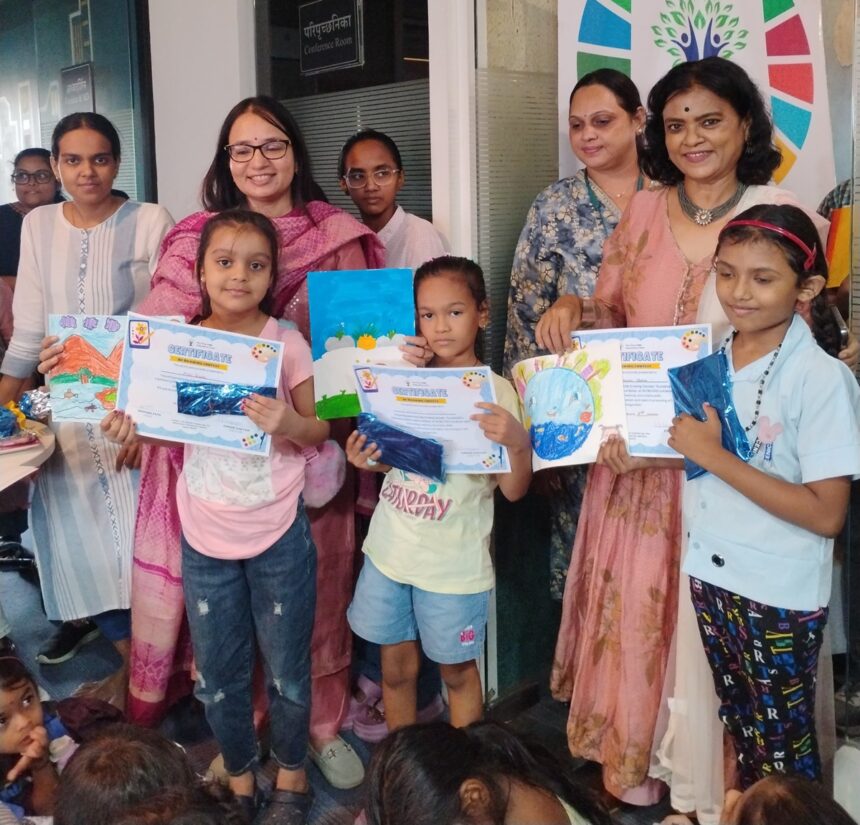 બીલિયન લાઈવ્ઝ ફાઉન્ડેશન દ્વારા આયોજિત ડ્રોઇંગ સ્પર્ધામાં 88 વિદ્યાર્થીઓએ ઉત્સાહભેર ભાગ લીધો 1 drawing competition organized by Billion Lives Foundation 2