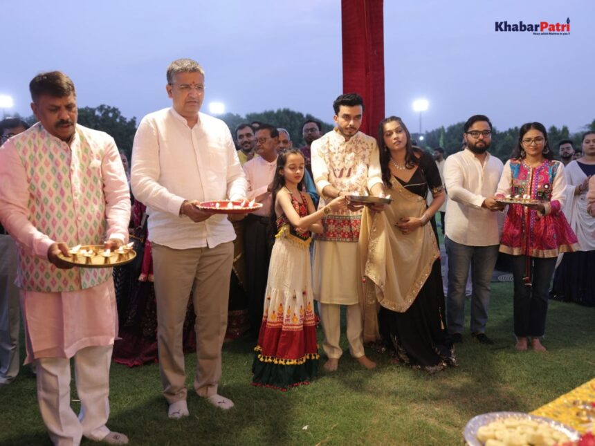 શમંતા ગ્રુપ દ્વારા આયોજિત ‘રંગતાળી રાસ બાય શમંતા’નો ભવ્ય પ્રિ-લૉન્ચ કાર્યક્રમ યોજાયો 1 navratri