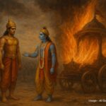 મહાભારતનું યુદ્ધ સમાપ્ત થયા પછી કેમ લાગી ગઈ હતી અર્જુનના રથમાં આગ? મોટાભાગના લોકોને નહીં હોય ખબર 2 krishna