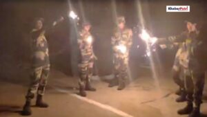 ઈન્ડો લાયન ફાઉન્ડેશન દ્વારા જેસલમેરમાં સ્થિત રાયથન વાલા ફોરવર્ડ પોસ્ટ પર BSFના જવાનો સાથે દિવાળી ઉજવવામાં આવી 4 KP Indo Lion 1