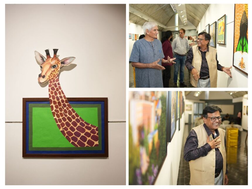 અનિલ શાહની સર્જનાત્મકતાના 50 વર્ષની ઉલ્લાસભેર ઉજવણી : અમદાવાદની ગુફા ખાતે "ધ ગોલ્ડન જર્ની" પ્રદર્શનનું આયોજન 1 art