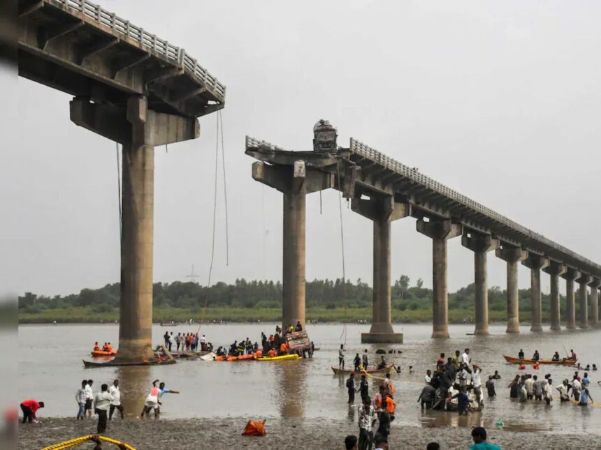 રાહદારીઓ તથા ટુ-વ્હીલર વાહનો માટે મોટી રાહત, ગંભીરા બ્રિજનું સમારકામ હાથ ધરાયું 1 gambhira