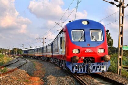 Trains from other countries are available from this railway station in India