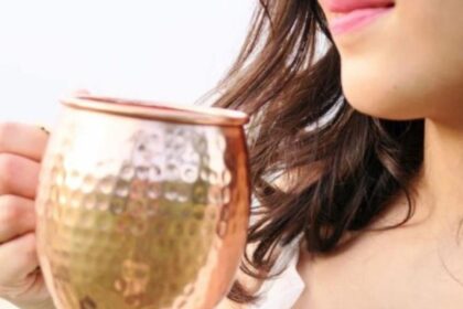 water in copper vessel