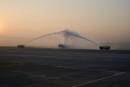 Commercial operations begin at Navi Mumbai International Airport with first arrival and departure flights
