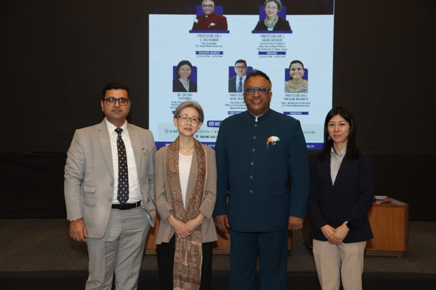 ટોક્યો યુનિવર્સિટી અને JGU એ નવી ભાગીદારી પર ચર્ચાવિચારણા કરી 1 WhatsApp Image 2025 12 11 at 2.19.59 PM