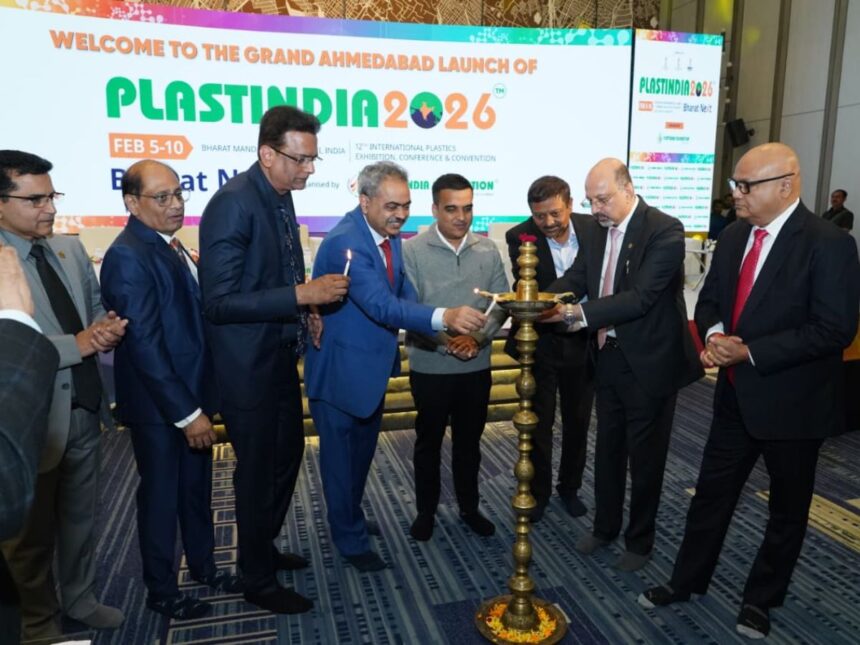 પ્લાસ્ટઇન્ડિયા ફાઉન્ડેશને 'પ્લાસ્ટઇન્ડિયા 2026' પ્રદર્શનના પ્રમોશન માટે અમદાવાદમાં રોડ શોનું આયોજન કરવામાં આવ્યું 1 harsh