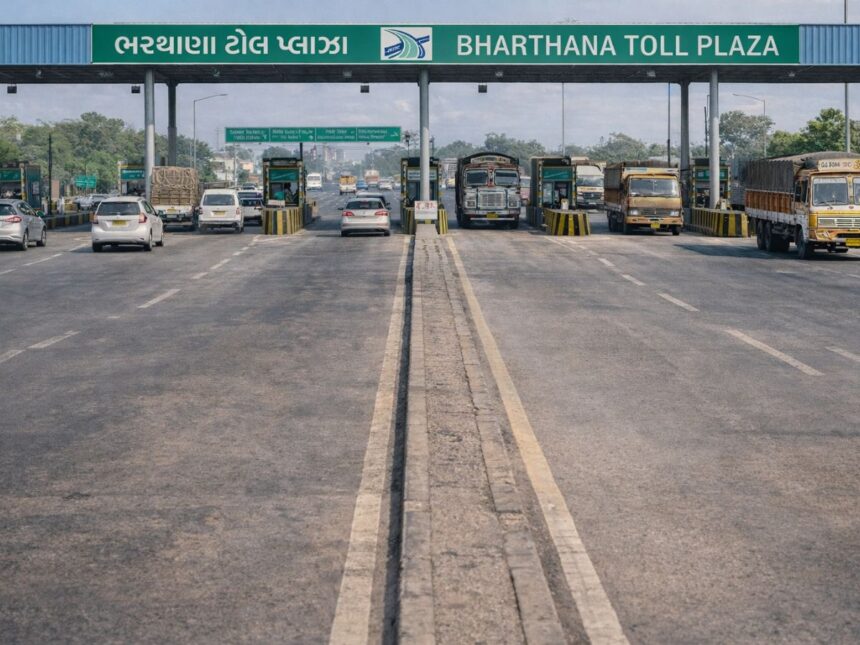 Toll Tax Price Hike: 1 એપ્રિલથી ગુજરાતના આ ટોલ પ્લાઝા પર ટોલ ટેક્સમાં થશે વધારો 1 bharathana
